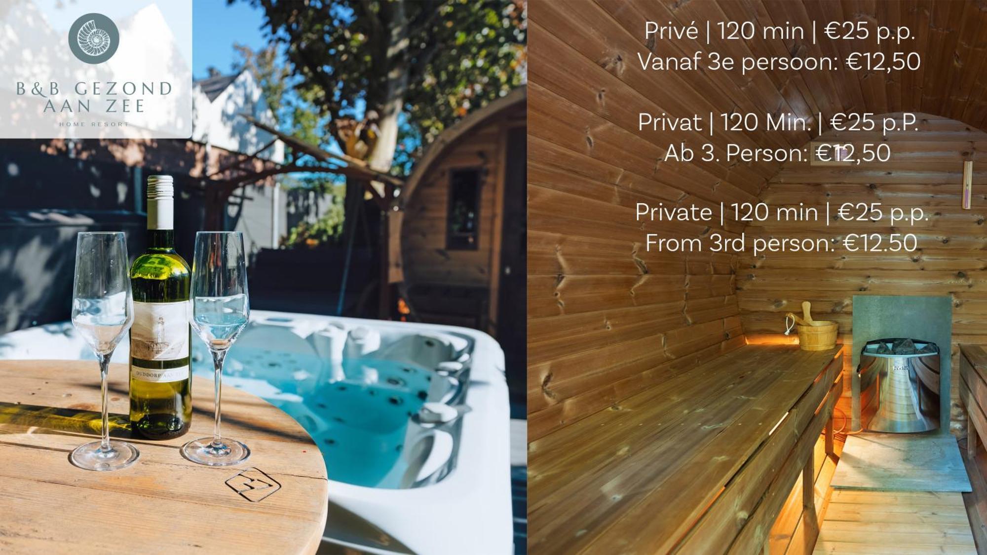 Koraal - Comfortabele Kamer Bij B&B Gezond Aan Zee - Toegang Wellnesstuin Meerprijs Ouddorp Exterior foto